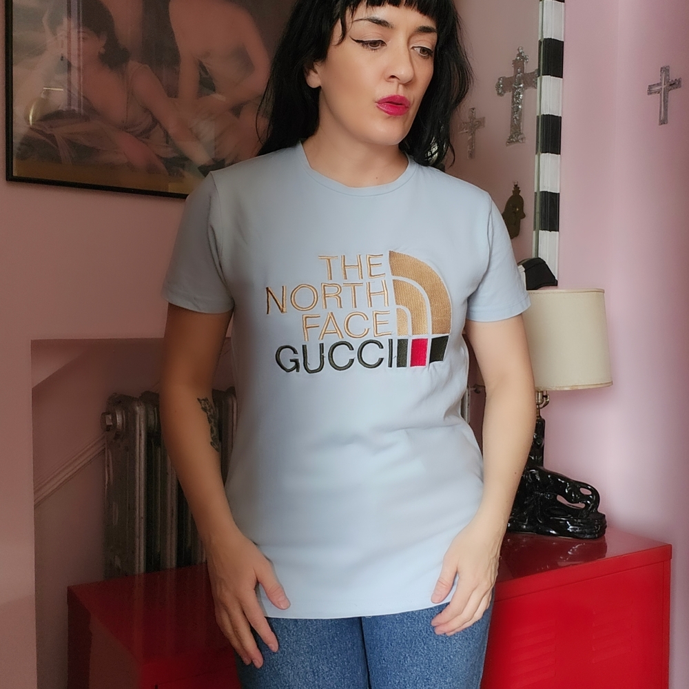 The North Face x Gucci White T-Shirt